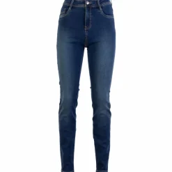 Steenholt Grace Dame Jeans m. stretch - Blue Denim