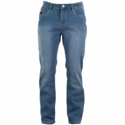 Steenholt Grace Dame Jeans m. stretch Plus Size - Medium Light Blue
