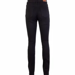 Steenholt Grace Dame Jeans m. stretch - Black Denim