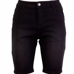 Steenholt Grace Dame Shorts Plus Size - Black Denim