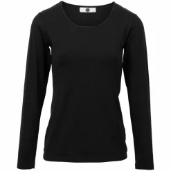 Steenholt Harmony Dame Langærmet t-shirt - Black