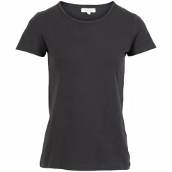 Steenholt Harmony Dame T-shirt Plus Size - Dark Grey