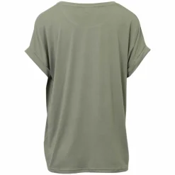 Steenholt Joan Dame T-shirt - Vetiver
