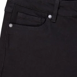 Steenholt Laura Dame Jeans Plus Size - Black