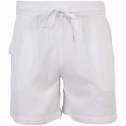 Steenholt Linett Dame Shorts i hørmix - Bright White