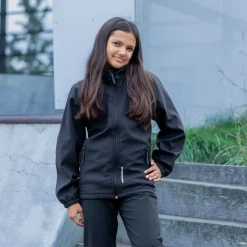 Steenholt Luca Børne Softshell Jakke - Black