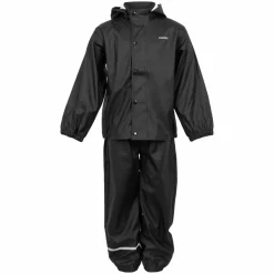 Steenholt Moss Børne Regnsæt - Black