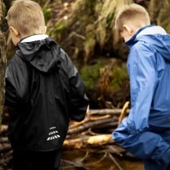 Steenholt Moss Børne Regnsæt - Black