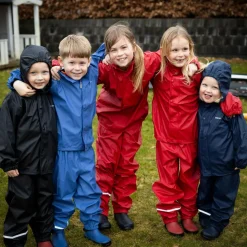 Steenholt Moss Børne Regnsæt - Black