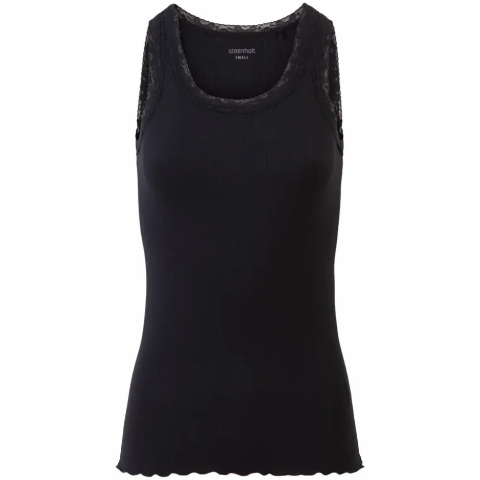 Steenholt Roselina Dame Top - Black