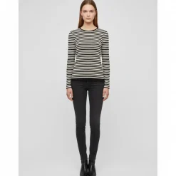 Steenholt Rosita Dame Langærmet t-shirt - Black 2002