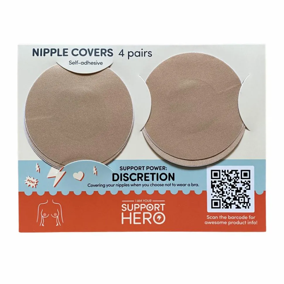 SUPPORT HERO NIPPLE COVERS Dame BH - Beige