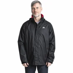 Trespass Herre Regnjakke - Black