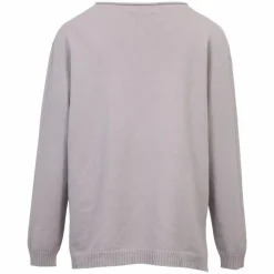 Vanting Dame Striktrøje - Light Grey