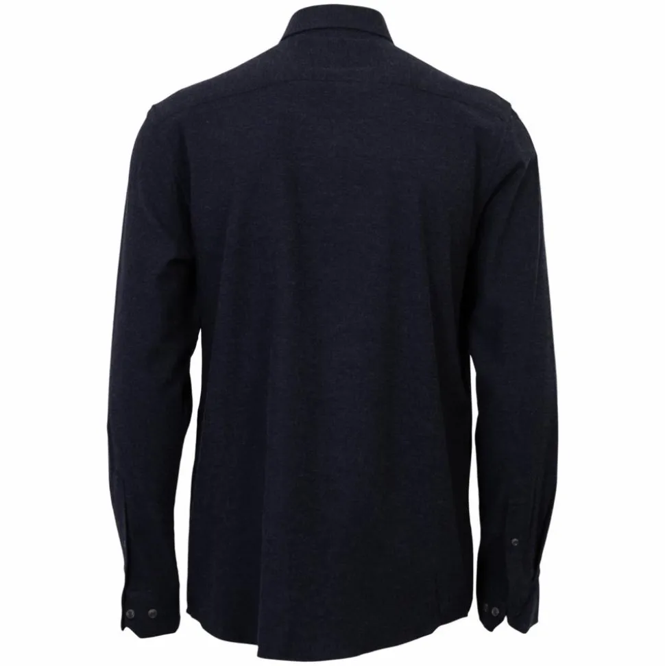 Vito Barny Herre Skjorte - Dk.navy mix
