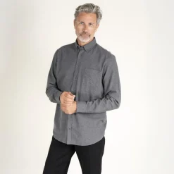 Vito Barny Herre Skjorte - Grey mix