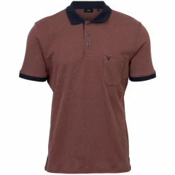 Vito Dorset Herre Polo - Henna Red