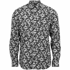 Vito Elron Herre Skjorte - Jet Black