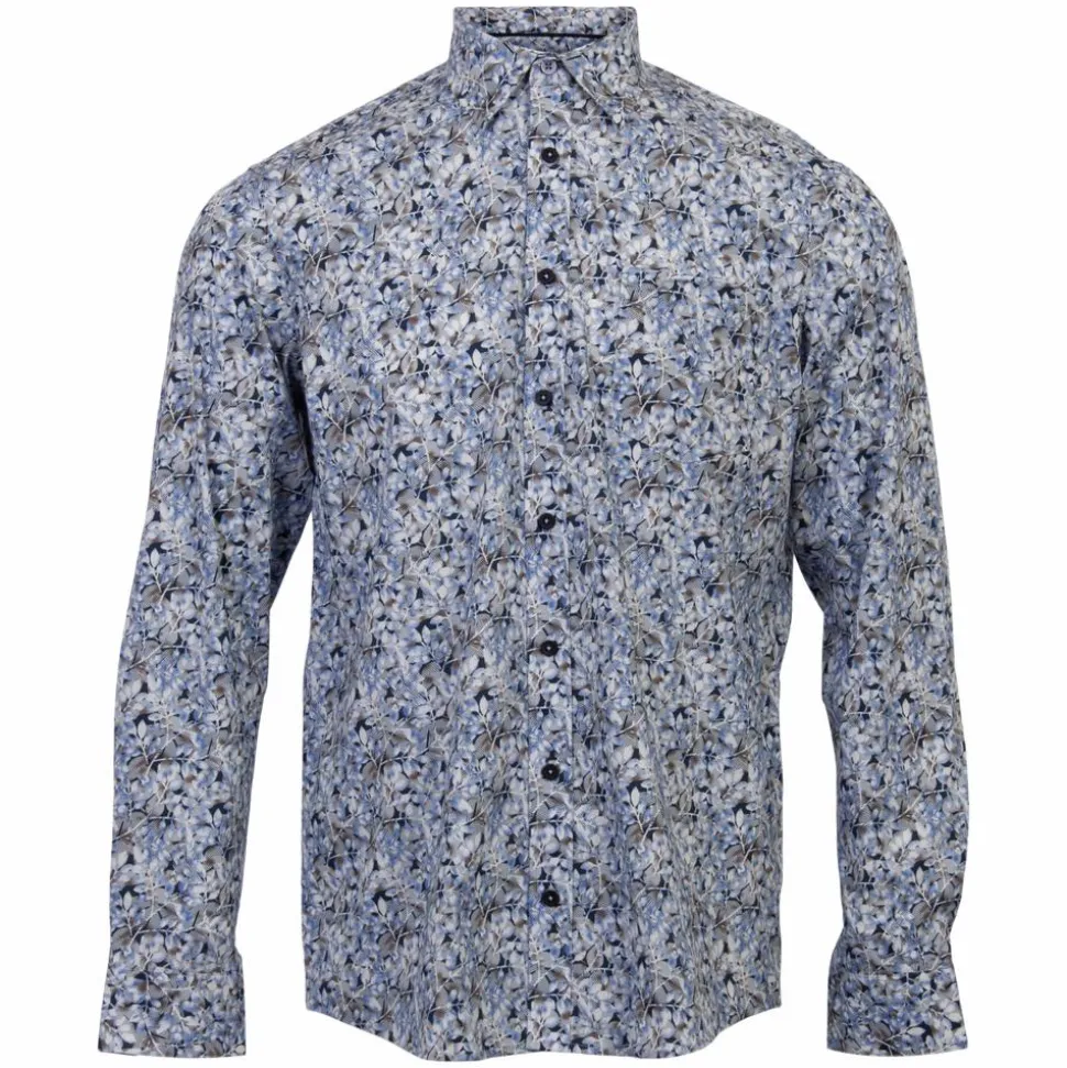 Vito Elron Herre Skjorte - Colony Blue