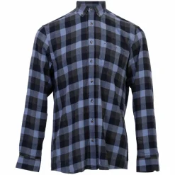 Vito Farmer Herre Skjorte Plus Size - Colony Blue mix