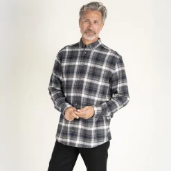 Vito Farmer Herre Skjorte - Mid Grey