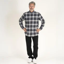 Vito Farmer Herre Skjorte - Mid Grey
