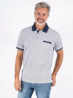 Vito Fletcher Herre Polo - Optical White