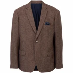 Vito Genova Herre Blazer Plus Size - Wood