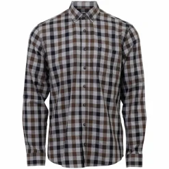 Vito Murat Herre Skjorte - Mid Brown