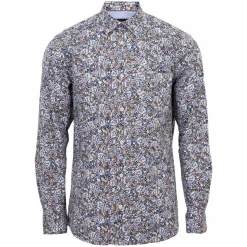 Vito Oliver Herre Skjorte - Naval Blue
