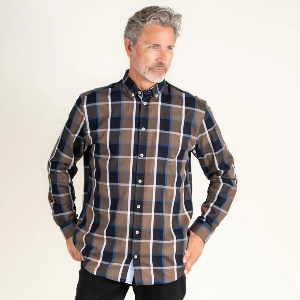 Vito Rome Herre Skjorte - Dk. Navy