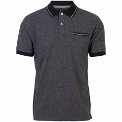 Yellowstone Eagle Herre Polo - Black Melange