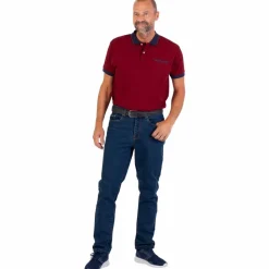 Yellowstone Eagle Herre Polo - Tango Red