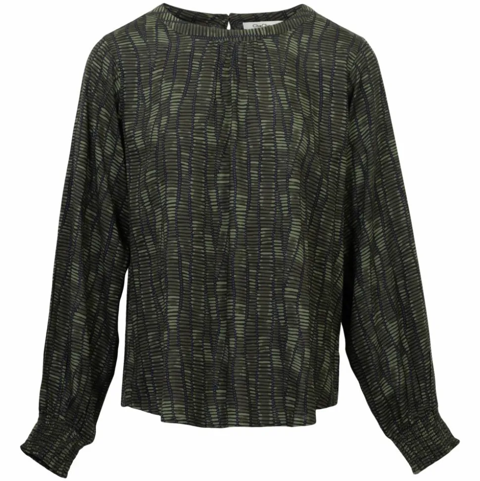 ZbyZ Dame Bluse - Khaki