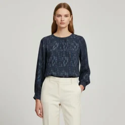 ZbyZ Dame Bluse - Navy