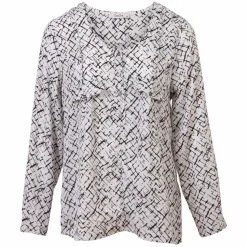 ZbyZ Dame Bluse Plus Size - B-34