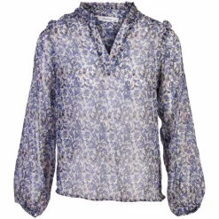 ZbyZ Dame Bluse Plus Size - Rose