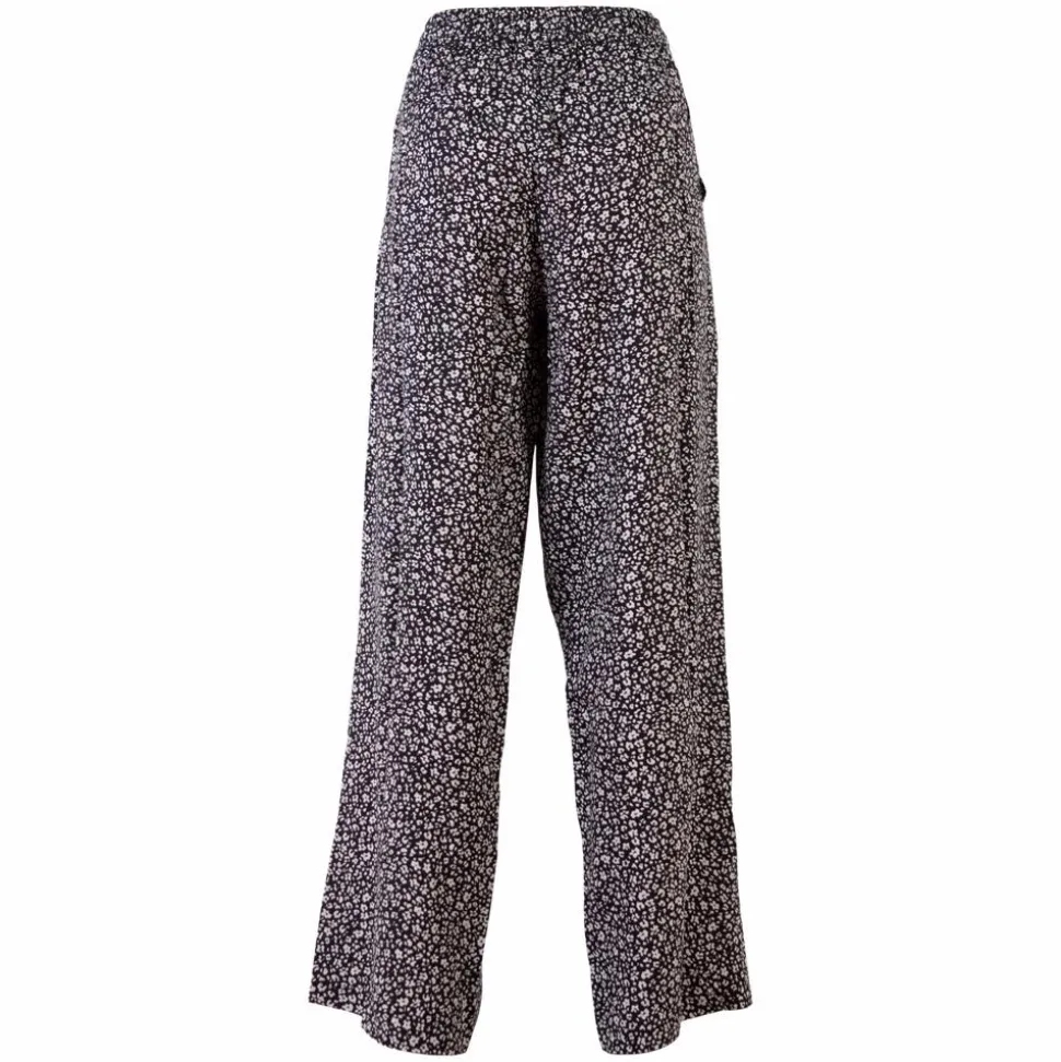ZbyZ Dame Bukser Plus Size - Black/White