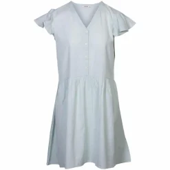 ZbyZ Dame Kjole Plus Size - Mint