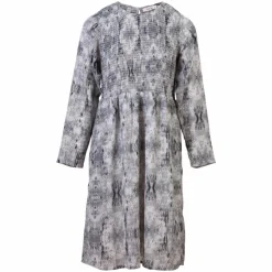 ZbyZ Dame Kjole Plus Size - Grey