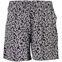 ZbyZ Dame Shorts Plus Size - Flower print