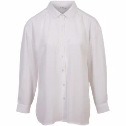 ZbyZ Dame Skjorte Plus Size - Off White