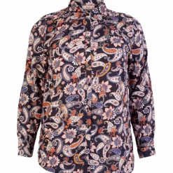ZbyZ Dame Skjorte Plus Size - Print 2