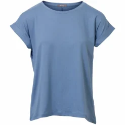 ZbyZ Dame T-shirt Plus Size - Blue
