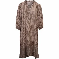 ZbyZ Dame Tunika Plus Size - Beige