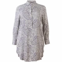 ZbyZ Etty Dame Tunika Plus Size - Purple